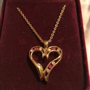 Giovanni Ruby Heat Pendant necklace